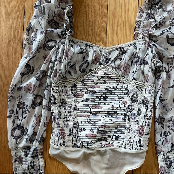 NWT Free People Bridgerton Brunch Date Ivory
Combo Bodysuit - Picture 4 of 11